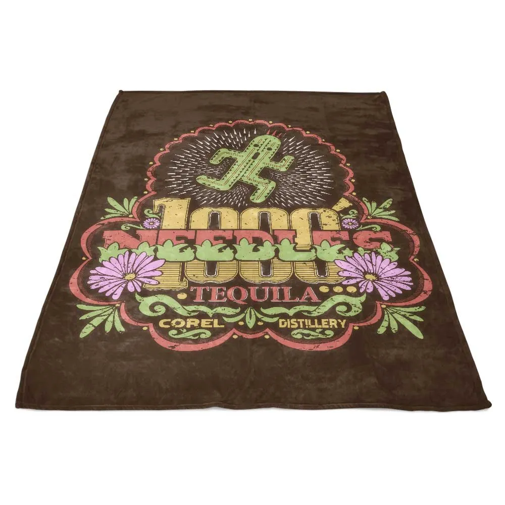 1000 Needles Tequila - Fleece Blanket