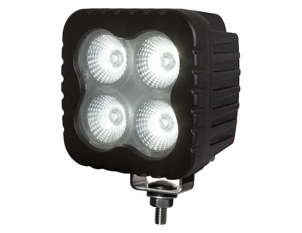 1492198 - HEATED ULTRA BRIGHT 4 INCH SQUARE LED FLOOD LIGHT