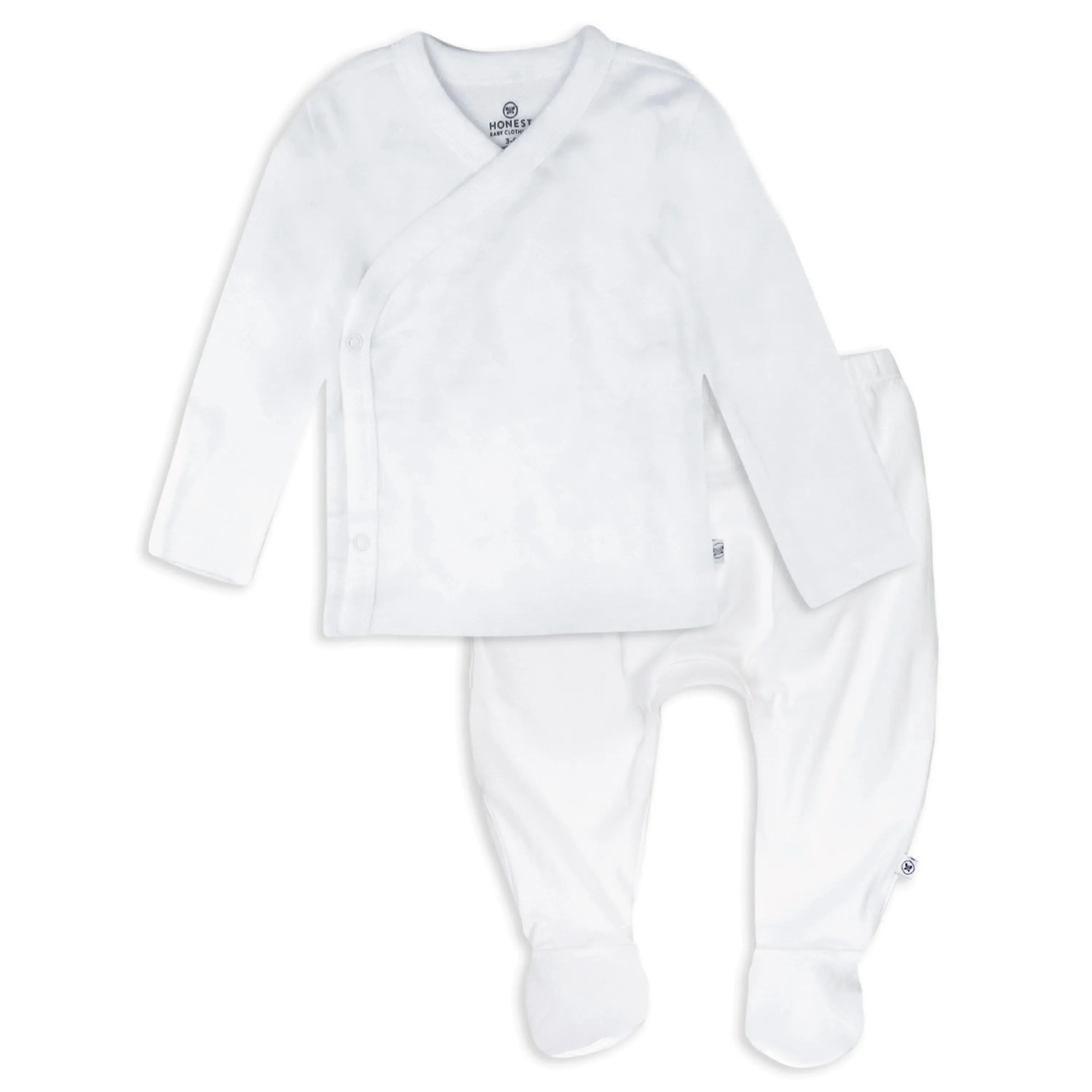 2-Piece Take-Me-Home Side-Snap Top and Pant Set