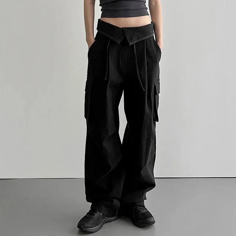 2024 High Waist Pocket Casual Cargo Pants