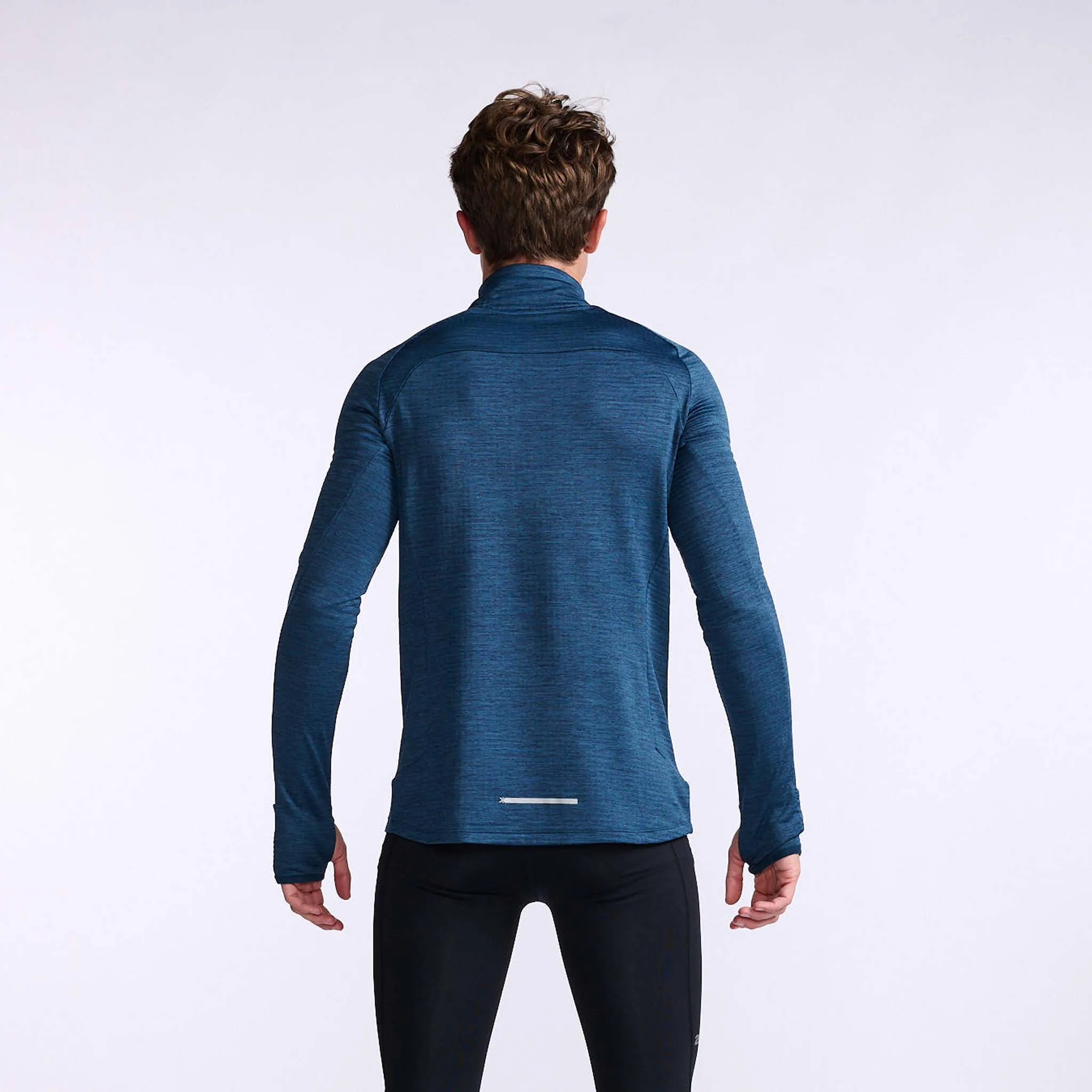 2XU | Men's Ignition 1/4 Zip - Moonlight