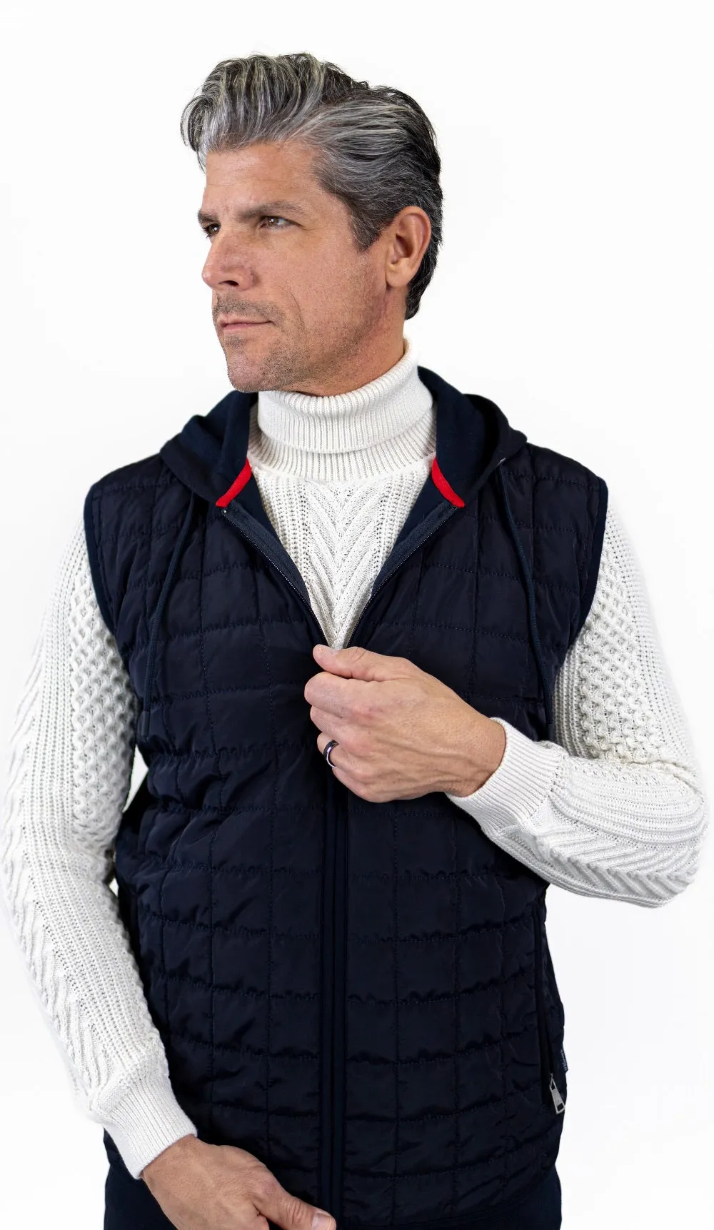 7 Downie Street Traverse Vest | Navy