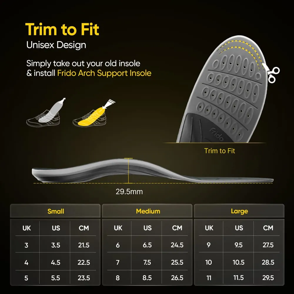 AC - Frido Arch Support Insole - Rigid