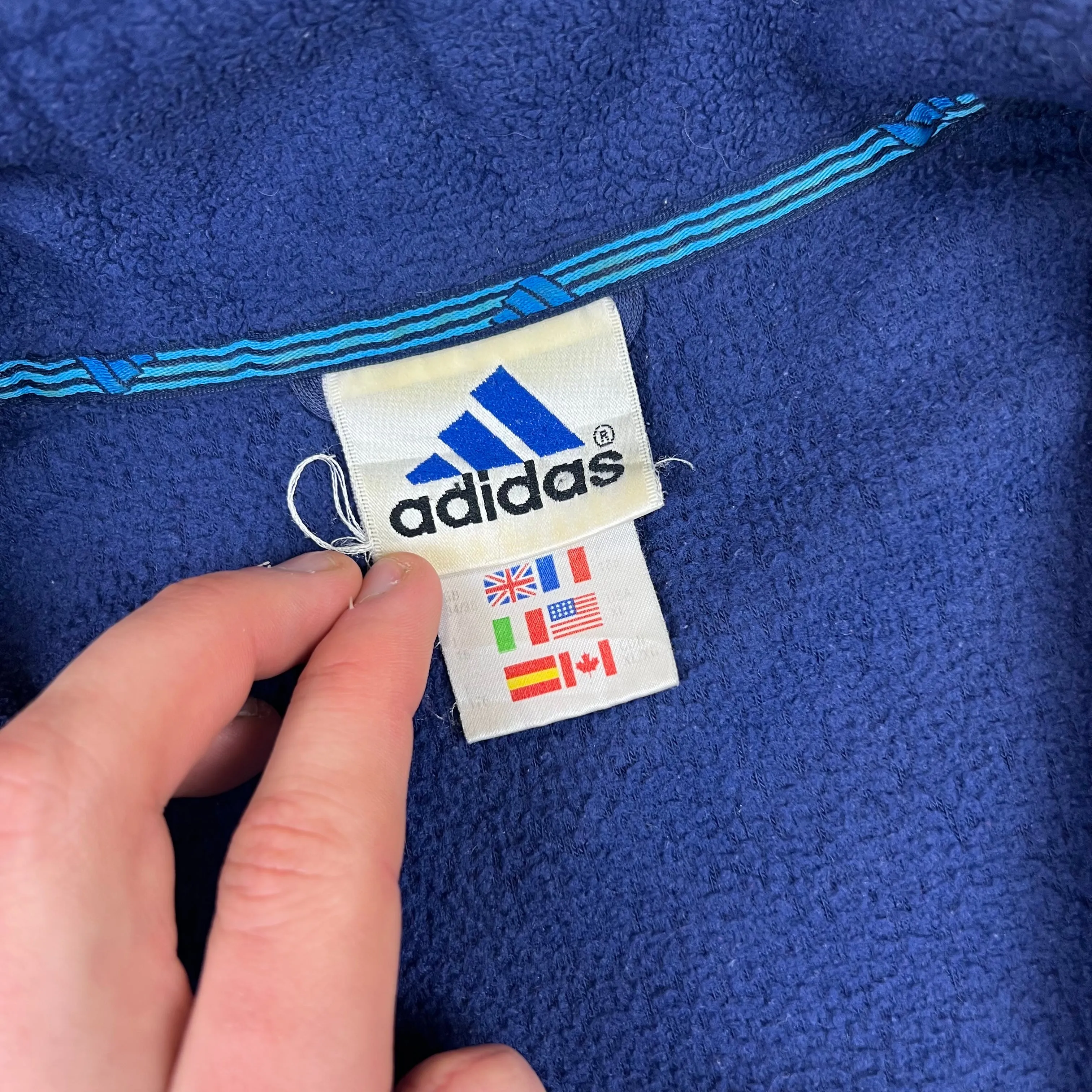 Adidas 90's Blue Fleece