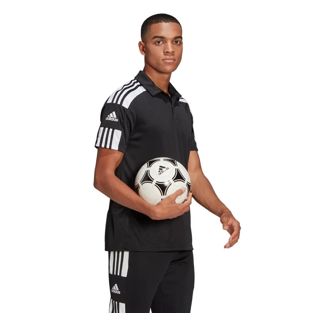 Adidas Adult Squadra 21 Polo Shirt (Black/White)