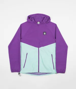 Adidas Dekum Packable Jacket - Active Purple / Clear Mint