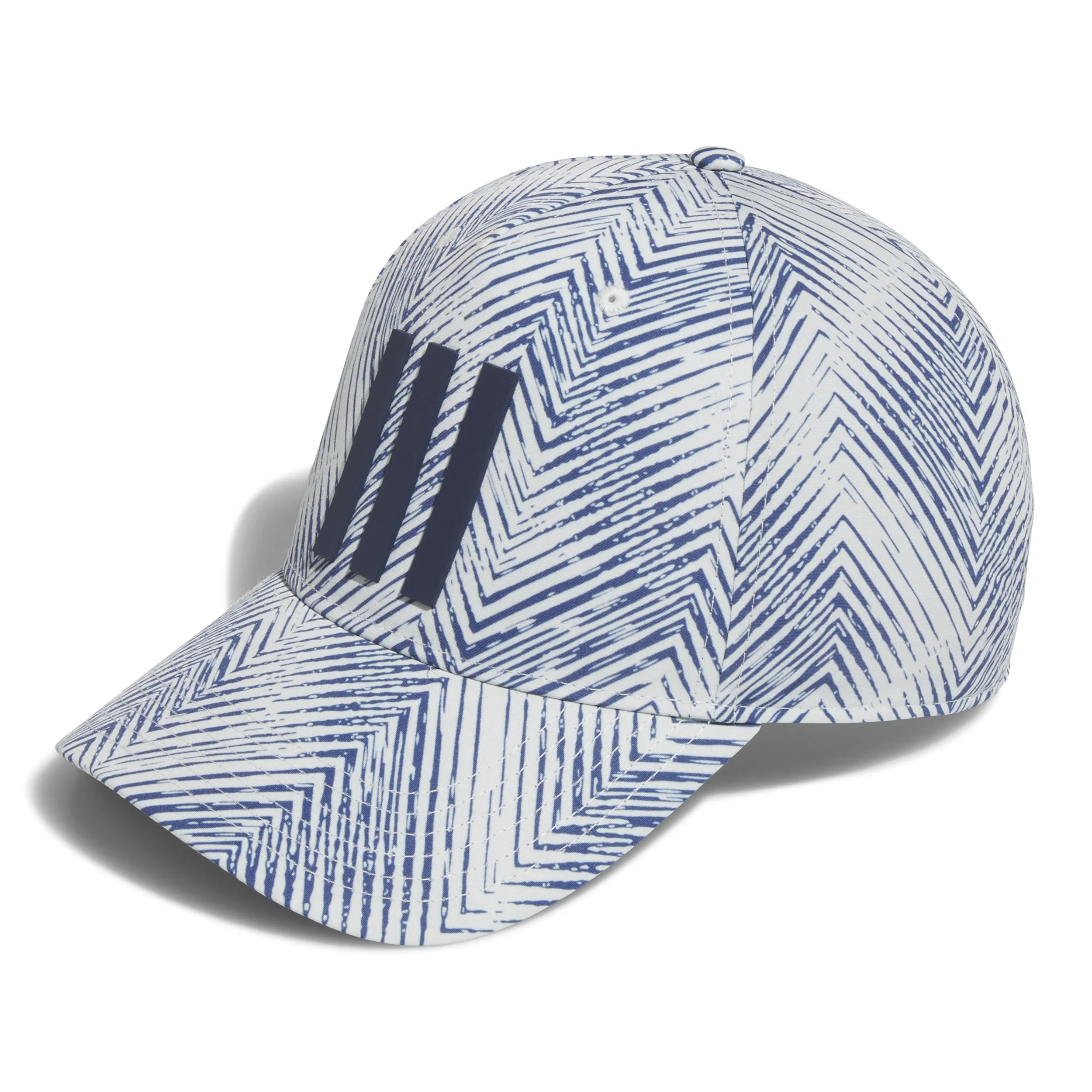 adidas Golf Tour 3-Stripes Print Snapback Cap