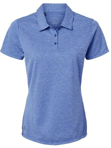 Adidas Ladies Heathered Polo