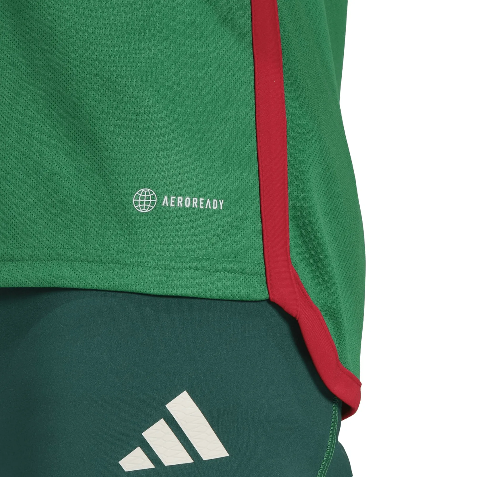 adidas Men's Mexico 2022 Home Jersey Vivid Green/Green