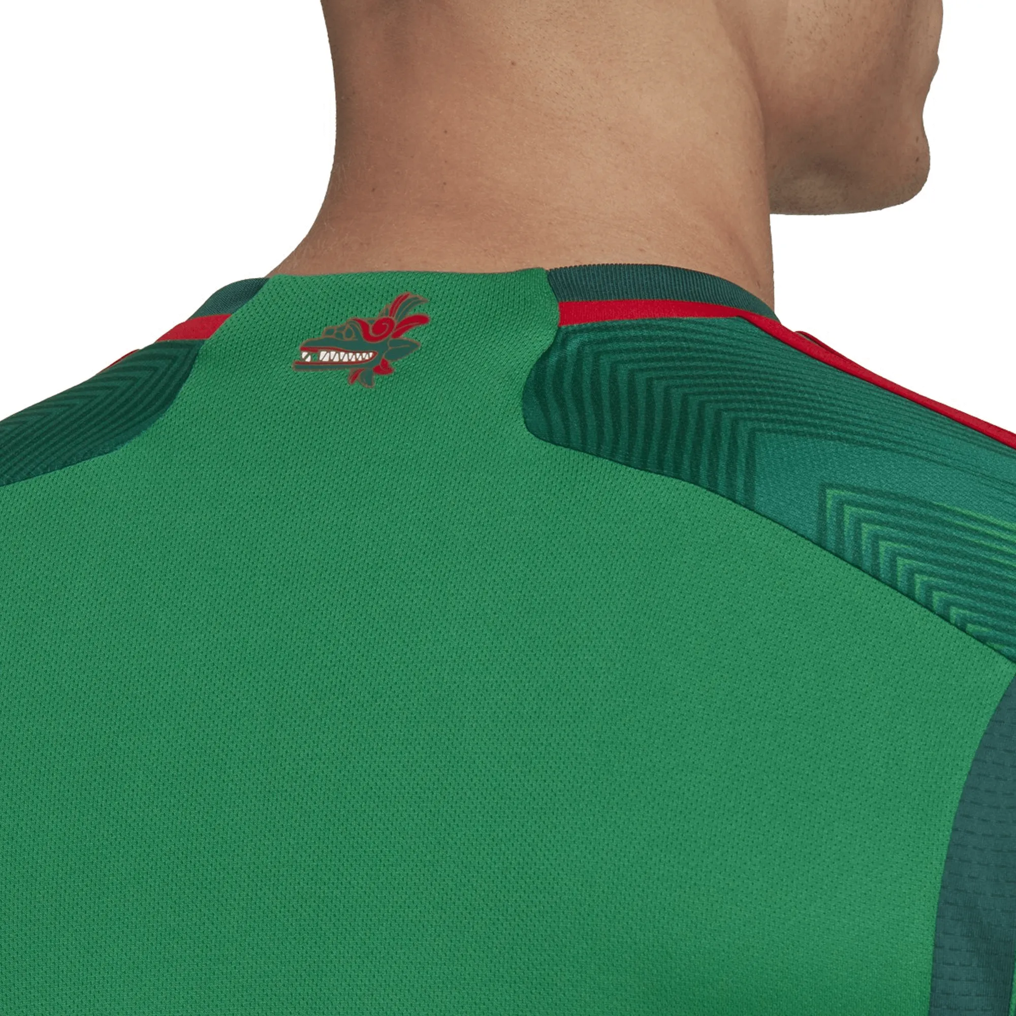 adidas Men's Mexico 2022 Home Jersey Vivid Green/Green