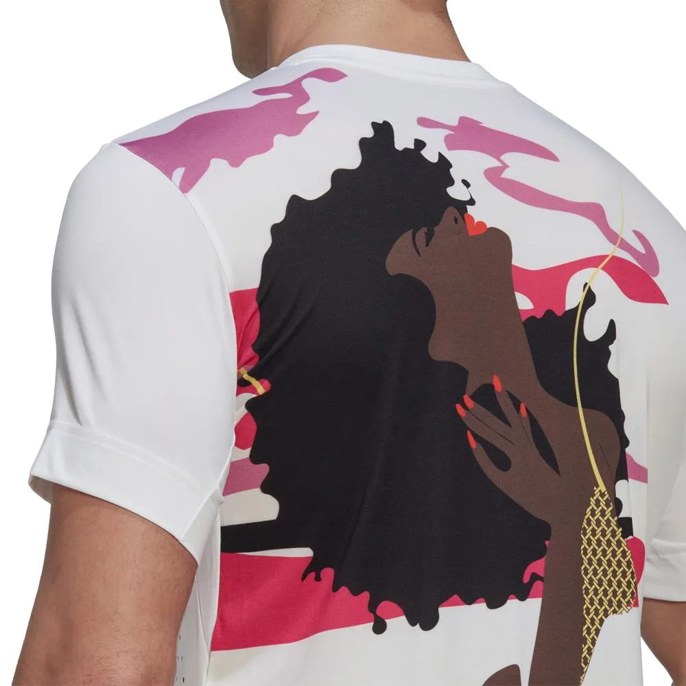 adidas Men's New York Graphic Tee - White/Multi