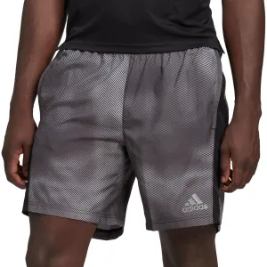 adidas Own The Run 9 Inch Mens Running Shorts - Grey