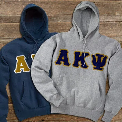 Alpha Kappa Psi Hooded Sweatshirt, 2-Pack Bundle Deal - TWILL