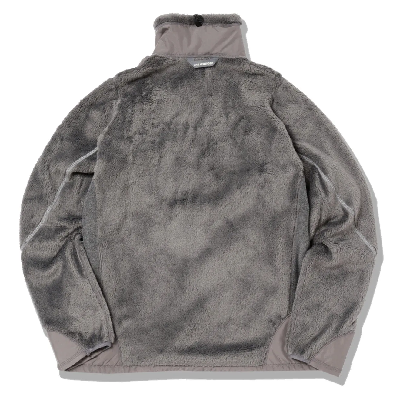 And Wander High Loft Fleece Jacket Dark Gray