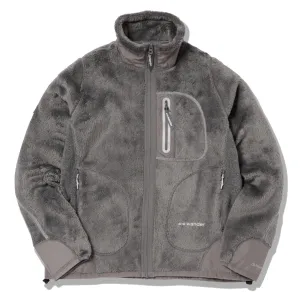 And Wander High Loft Fleece Jacket Dark Gray