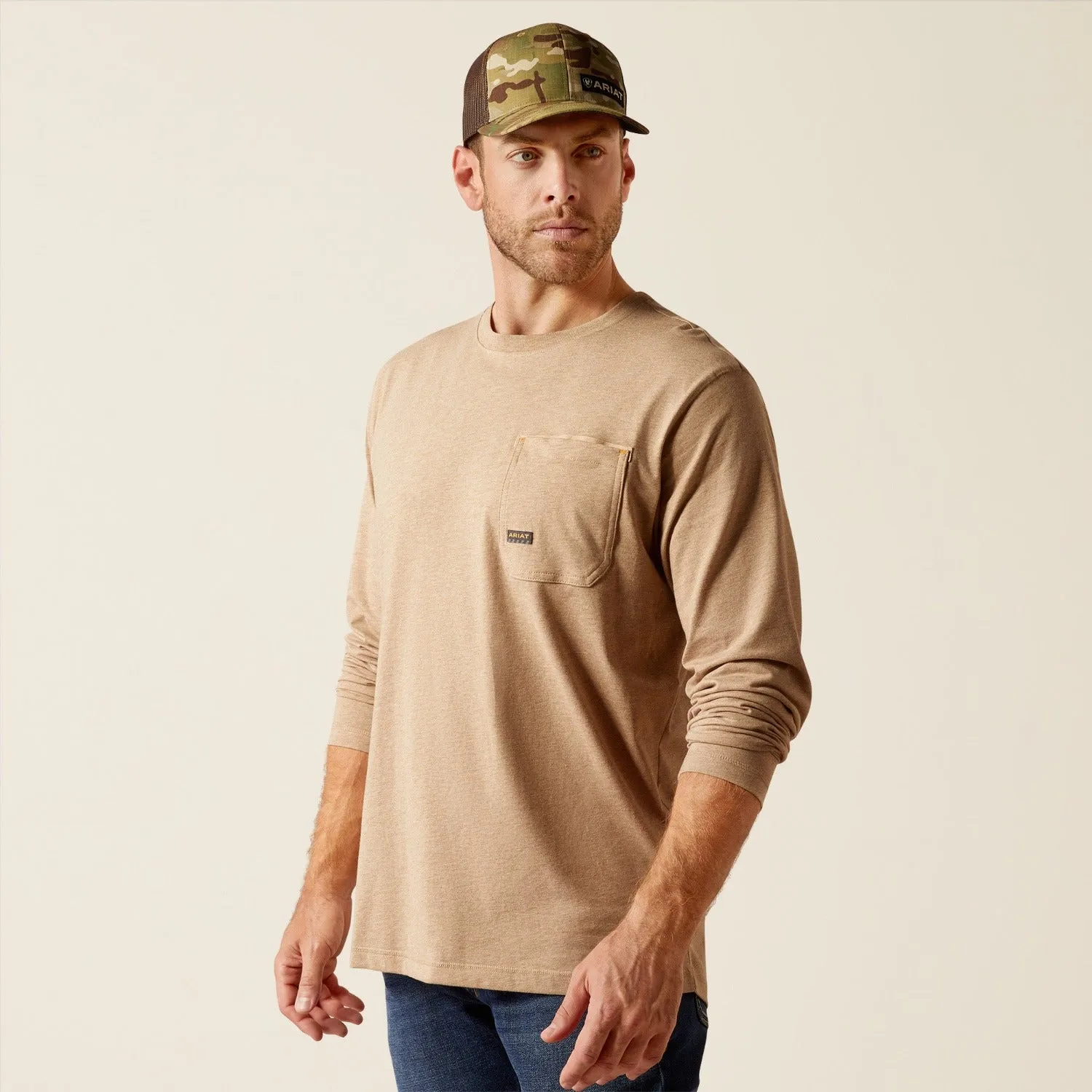 Ariat Men's Workman Born For This Graphic Long Sleeve T-Shirt