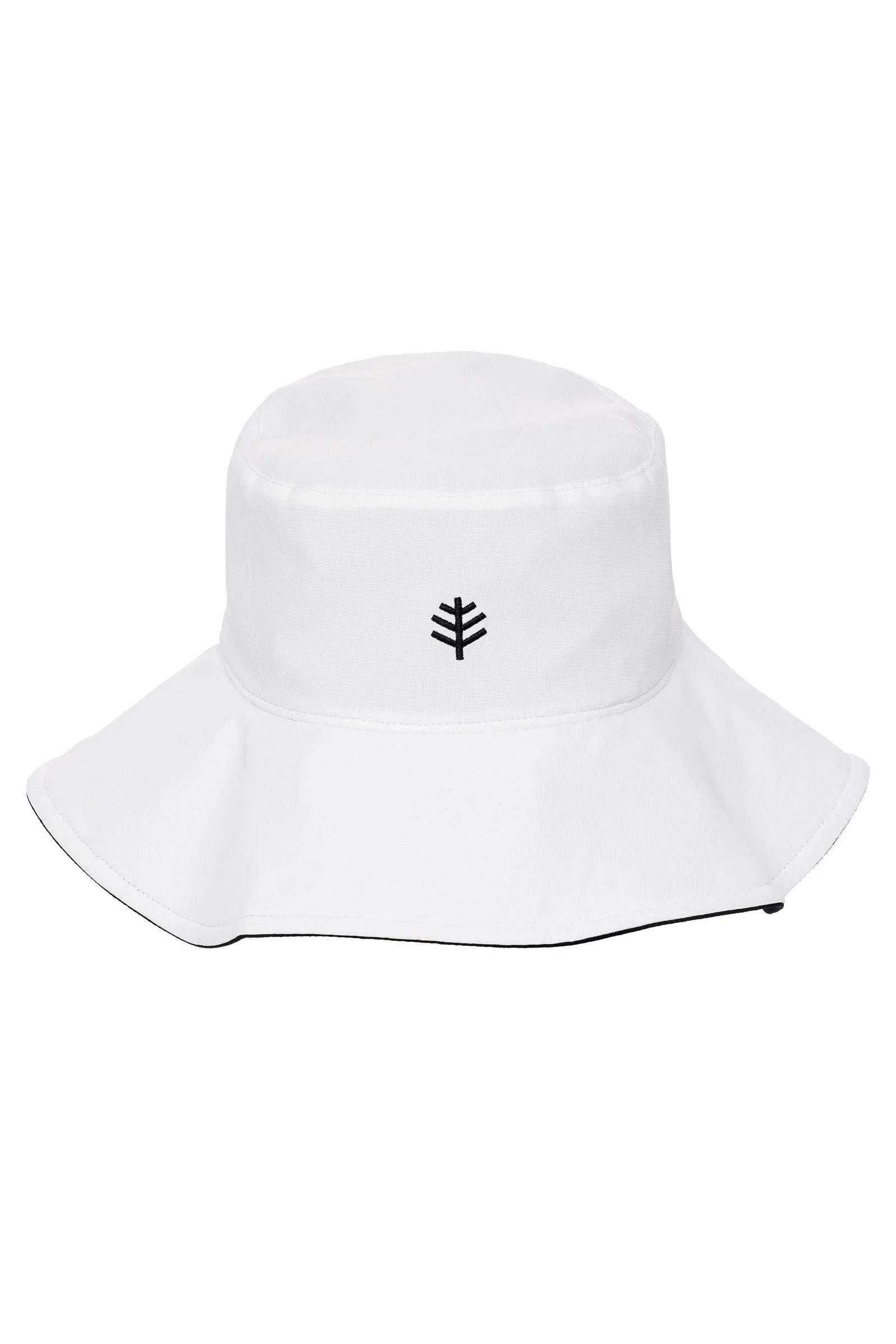 Ariel Reversible Pool Hat | White