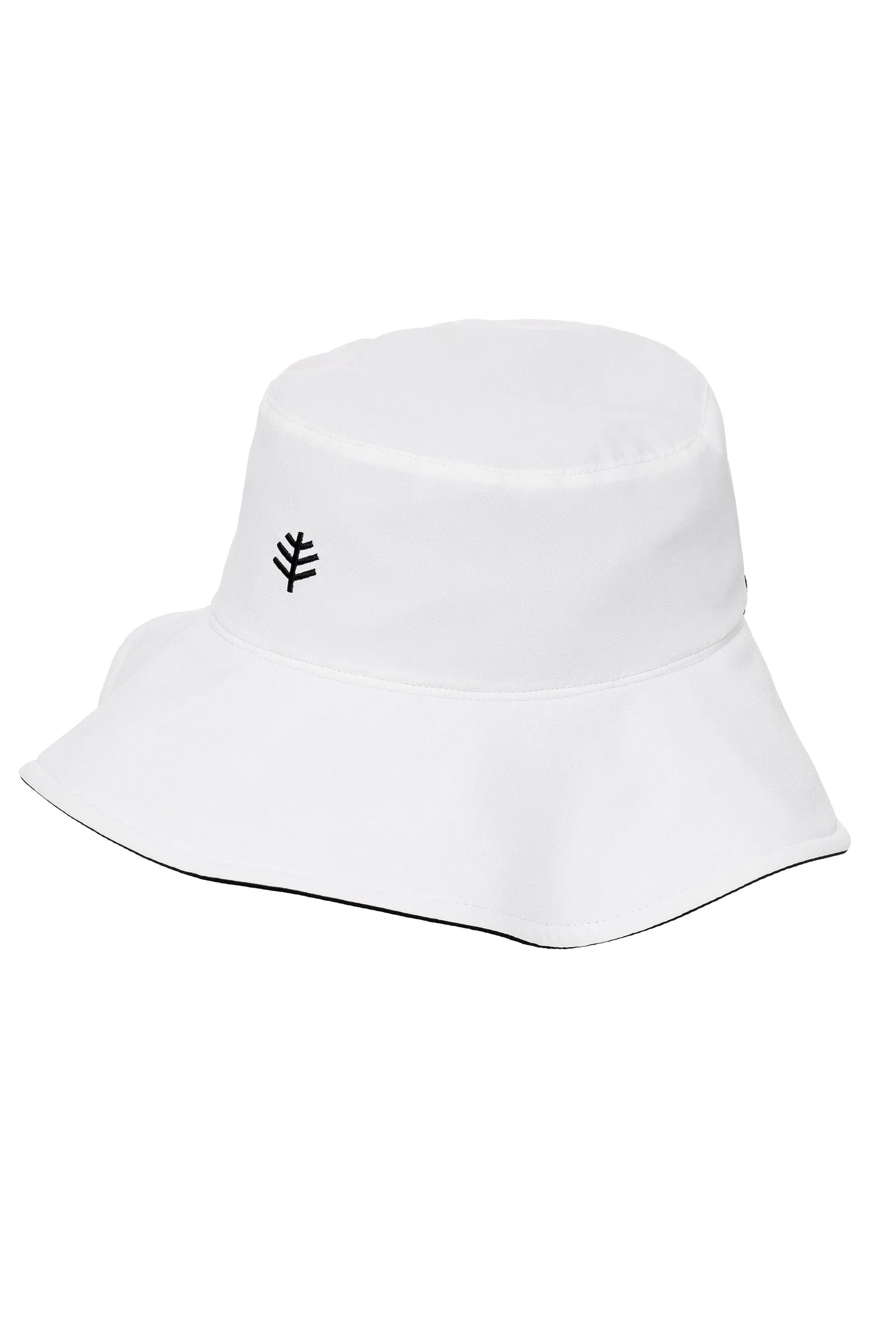 Ariel Reversible Pool Hat | White