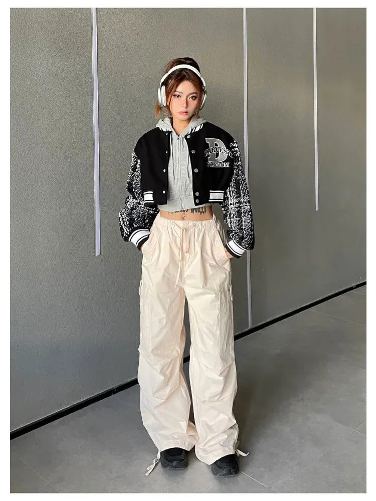 Baggy Cargo Y2K Streetwear Oversize Wide Leg Sweatpants Vintage Harajuku Pant