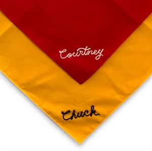 Bandana (with Custom Chainstitch)