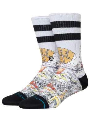 Basket Case Crew Socks in Multi