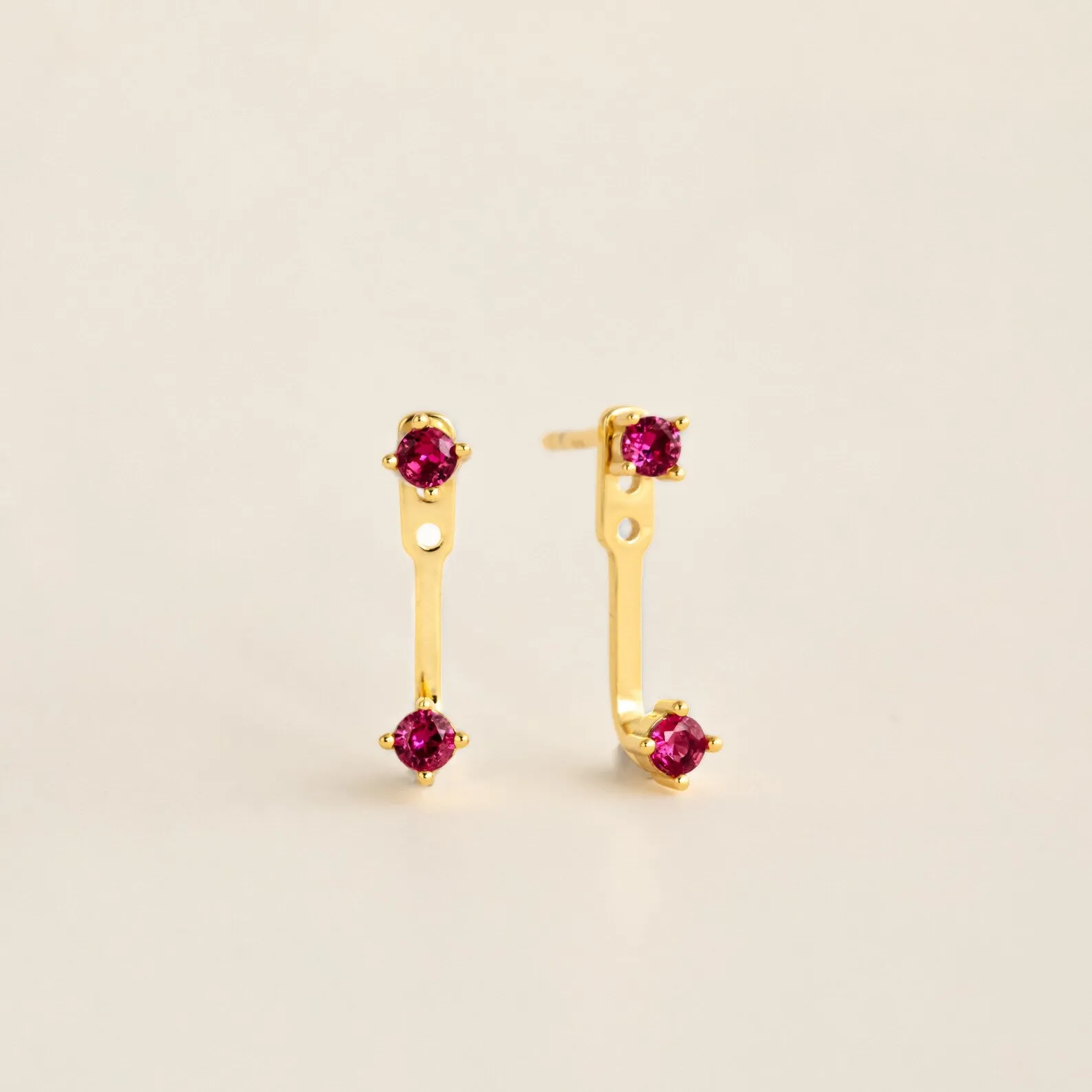 Birthstone Ear Jackets