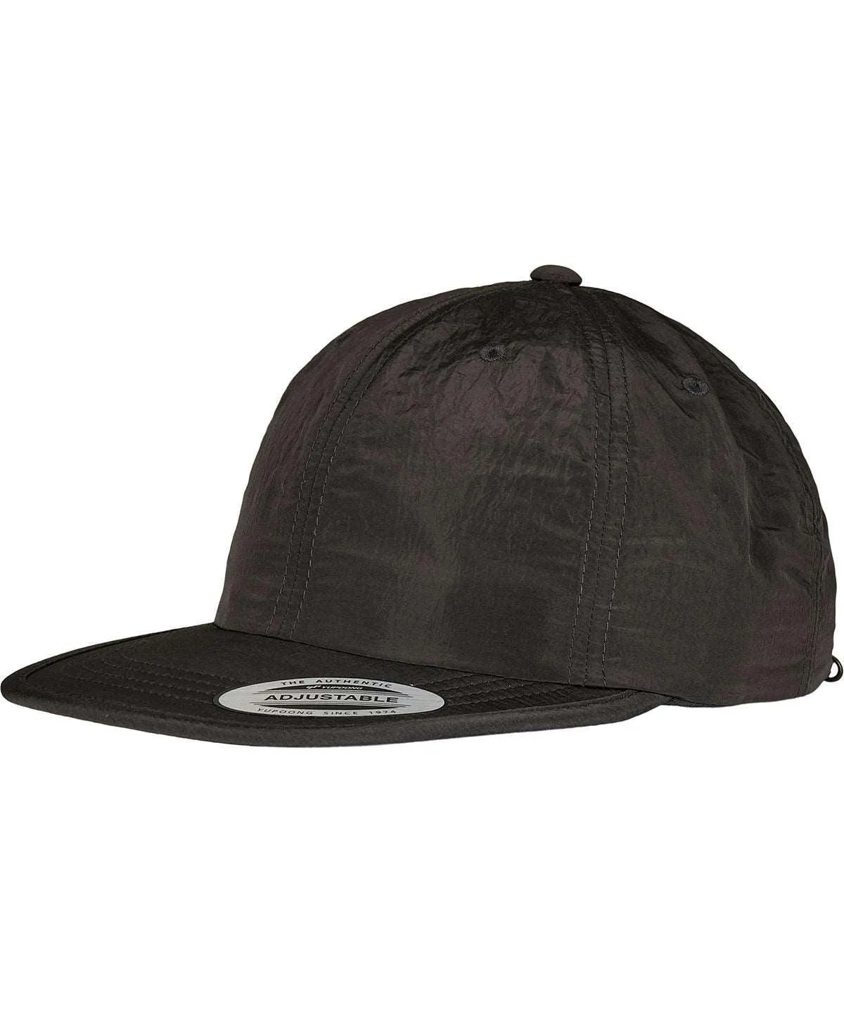 Black - Adjustable nylon cap (6088N)