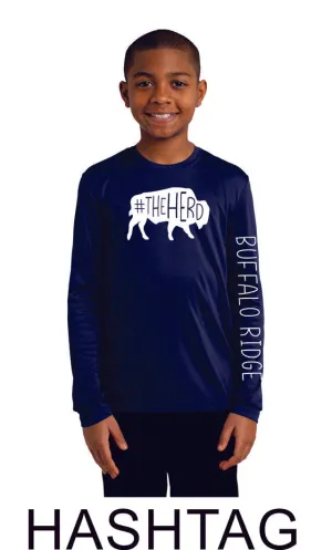 BRE Long Sleeve Wicking Tee- Youth and Unisex sizes- 4 Designs