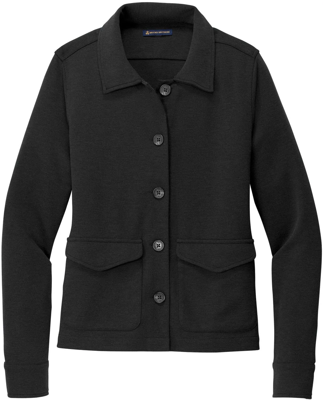 Brooks Brothers Ladies Mid-Layer Stretch Button Jacket