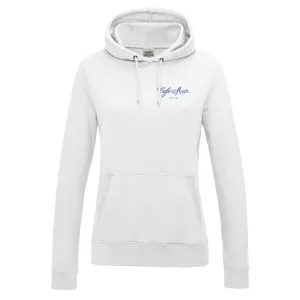 Café del Mar 40th Anniversary Logo Front And Back Print Women's College Hooded Sweatshirt