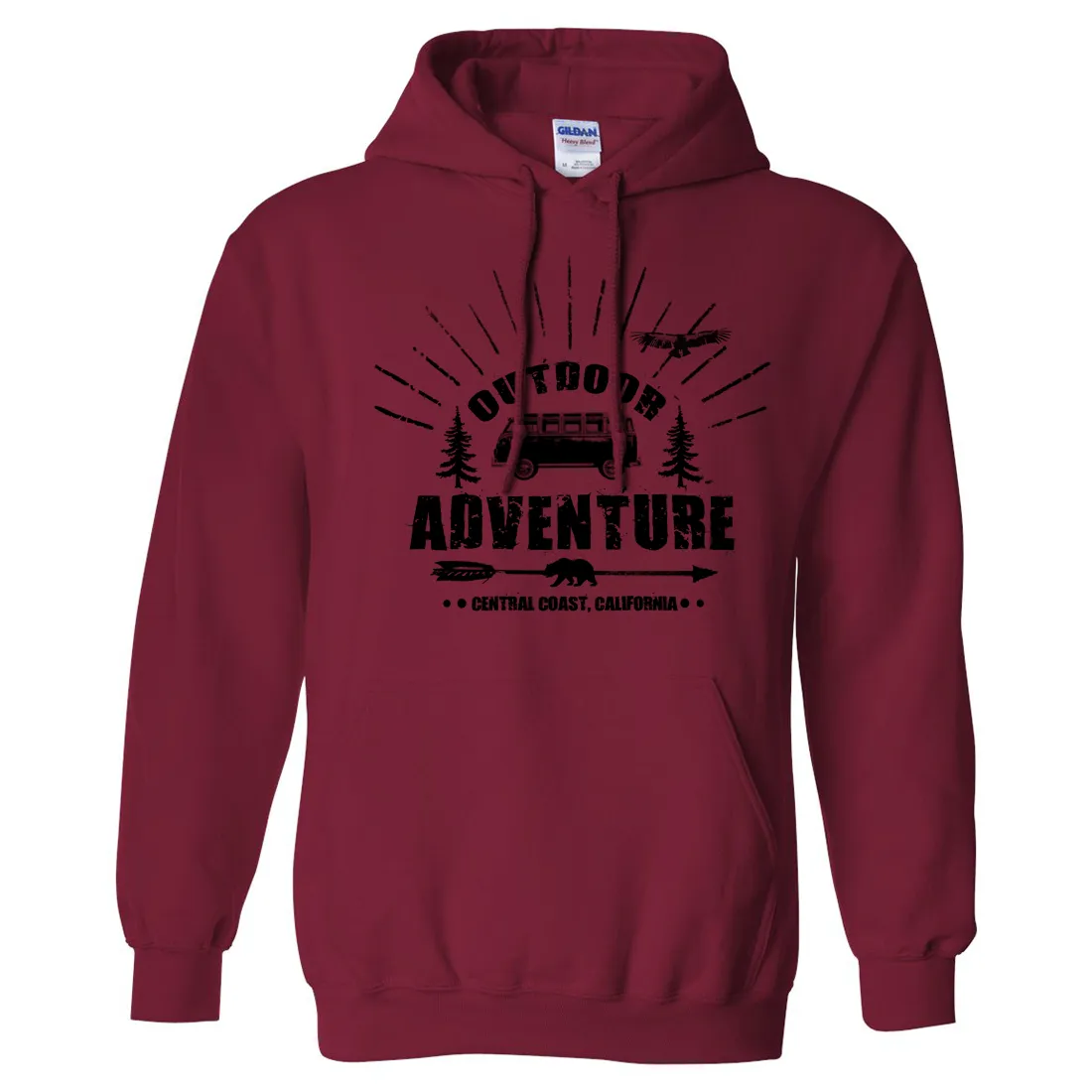 California Outdoor Adventure Sweatshirt Hoodie