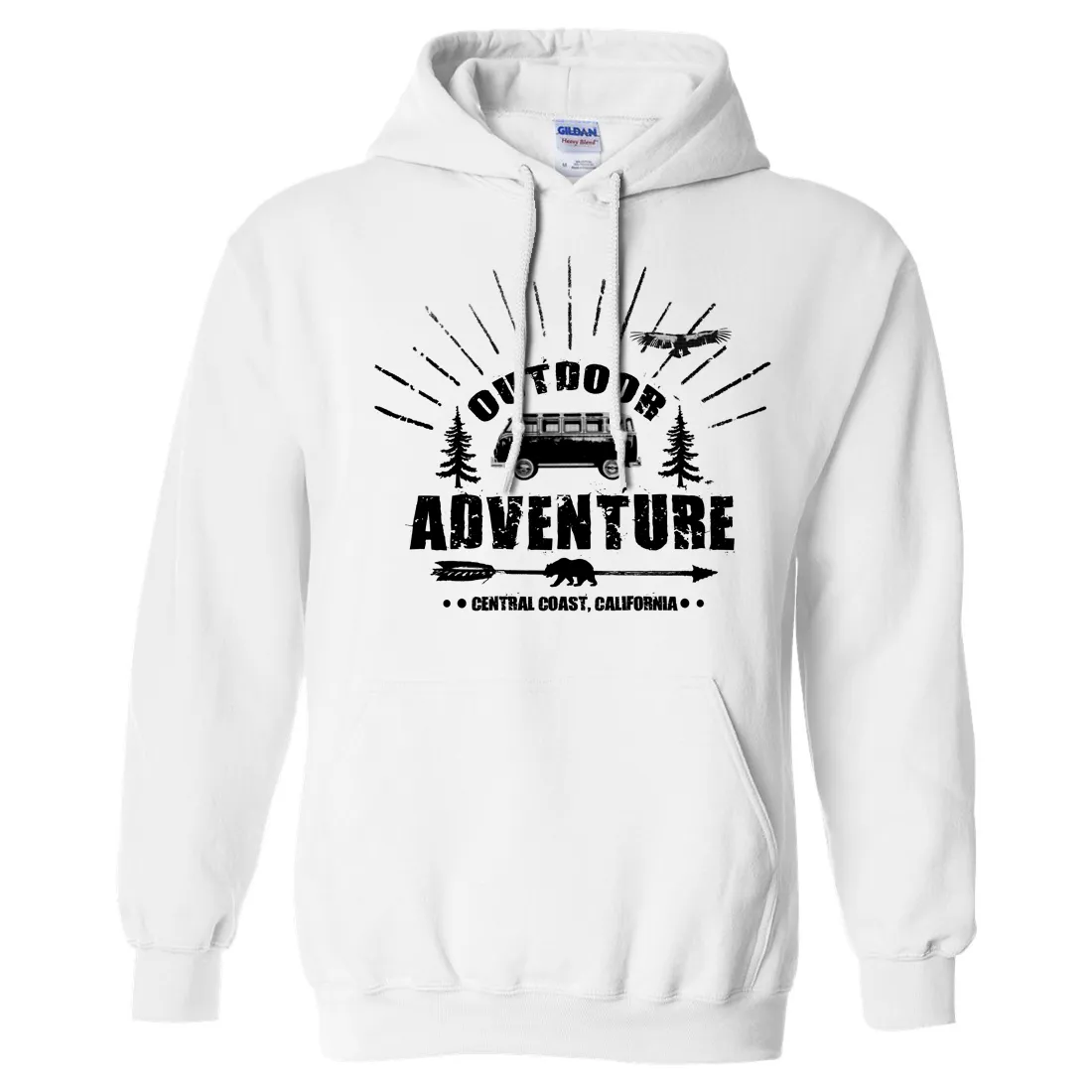 California Outdoor Adventure Sweatshirt Hoodie