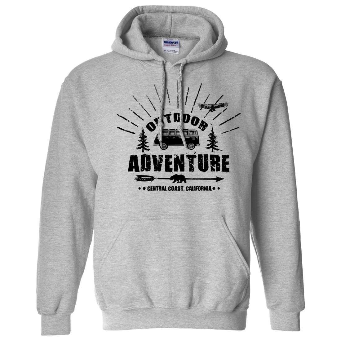 California Outdoor Adventure Sweatshirt Hoodie