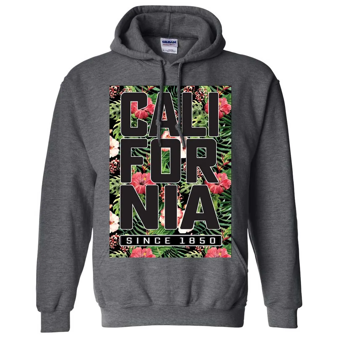 California Republic 1850 Floral Sweatshirt Hoodie