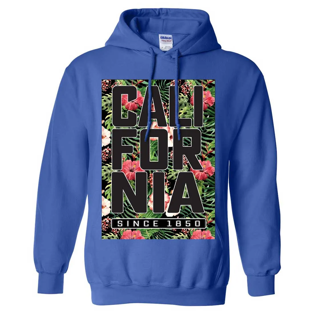 California Republic 1850 Floral Sweatshirt Hoodie