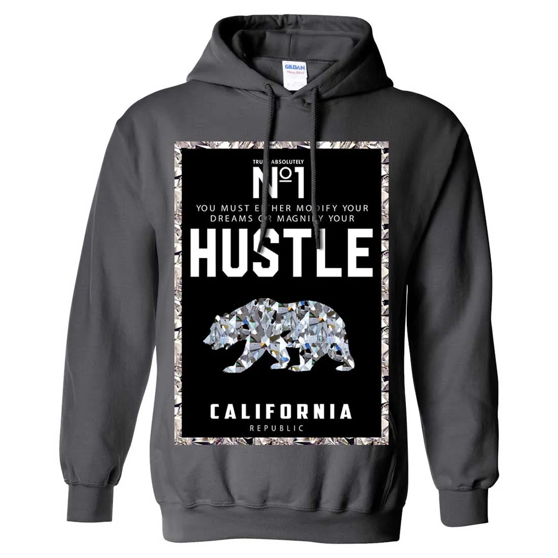 California Republic No. 1 Diamond Hustle Sweatshirt Hoodie