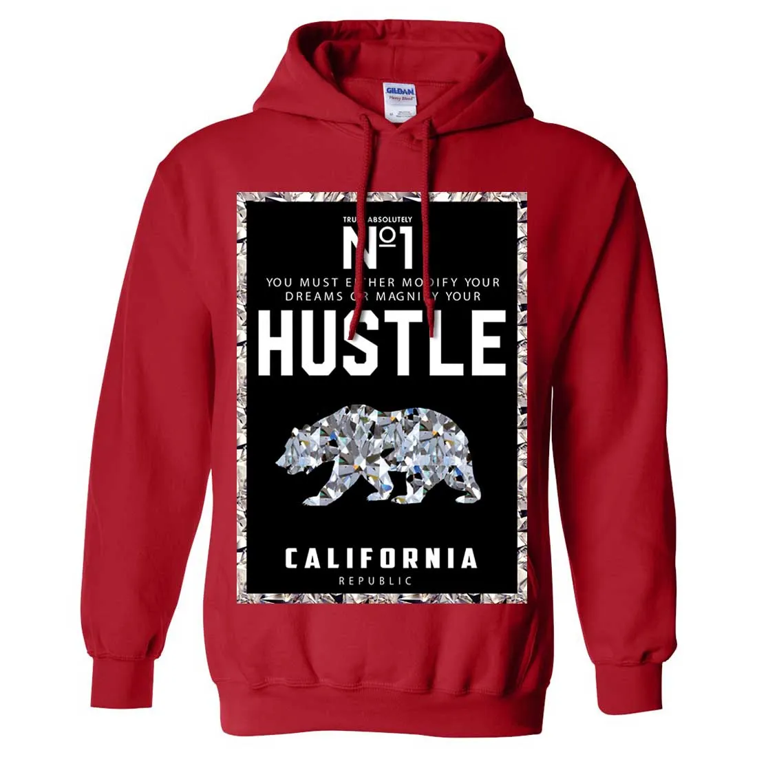 California Republic No. 1 Diamond Hustle Sweatshirt Hoodie