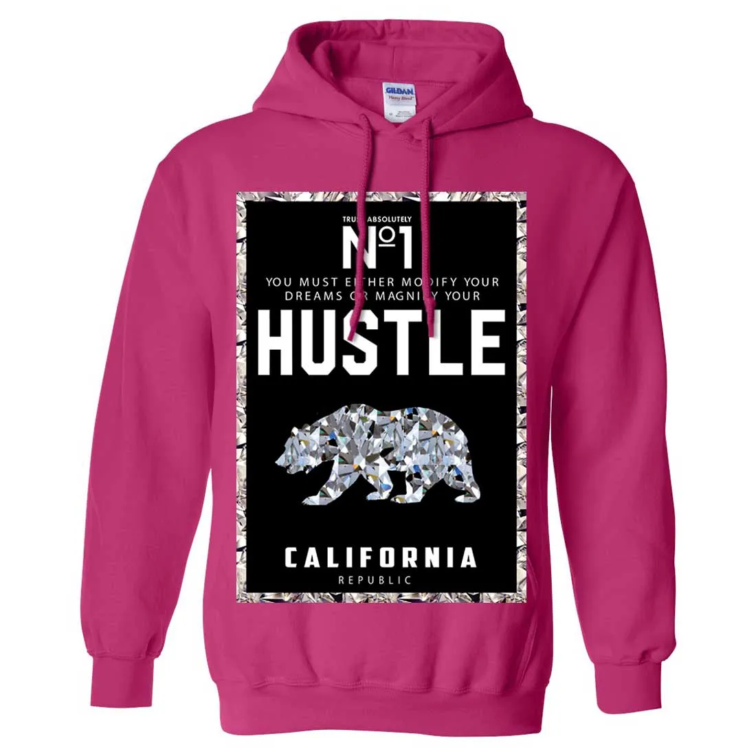 California Republic No. 1 Diamond Hustle Sweatshirt Hoodie