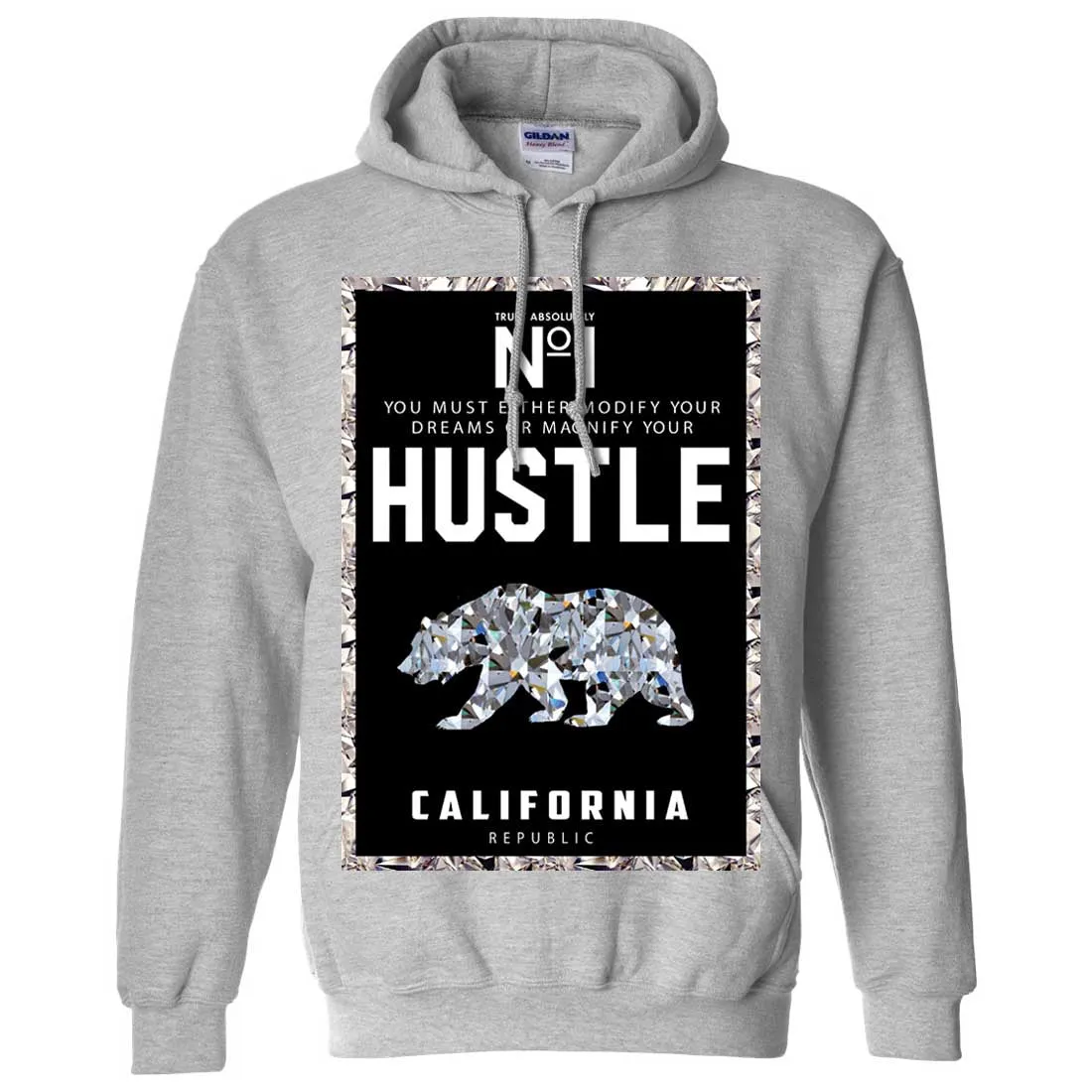 California Republic No. 1 Diamond Hustle Sweatshirt Hoodie