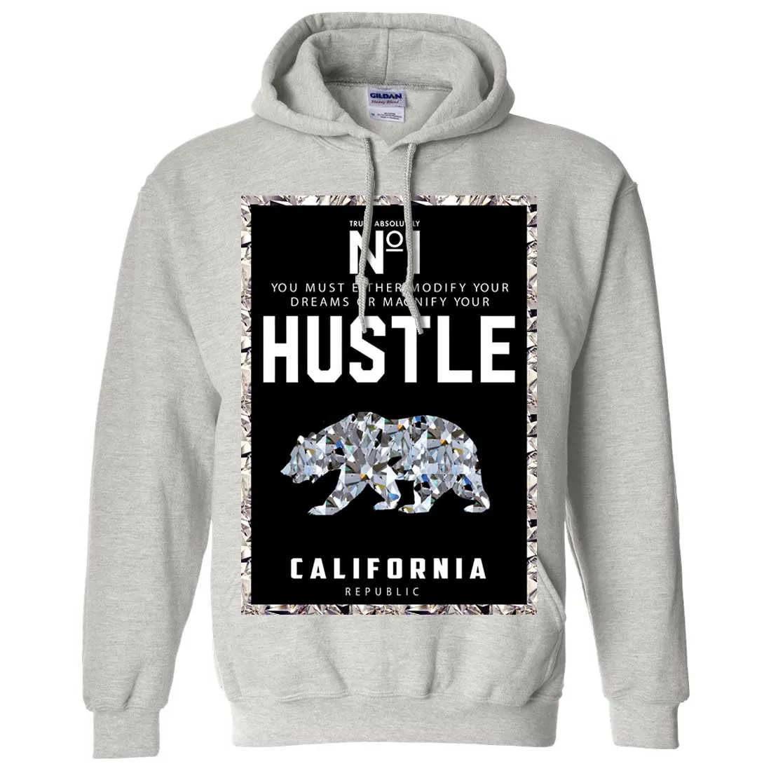 California Republic No. 1 Diamond Hustle Sweatshirt Hoodie