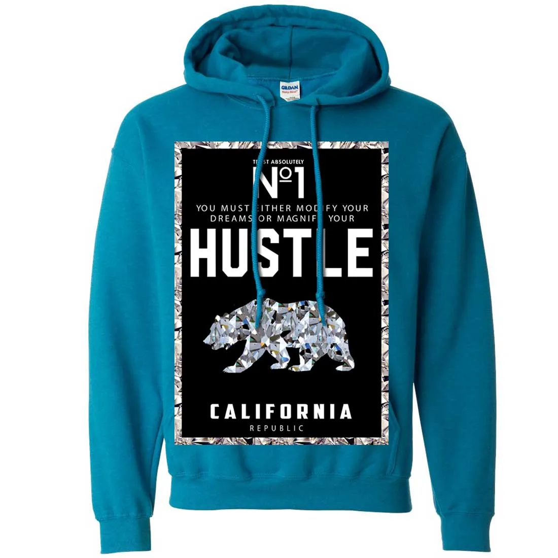 California Republic No. 1 Diamond Hustle Sweatshirt Hoodie