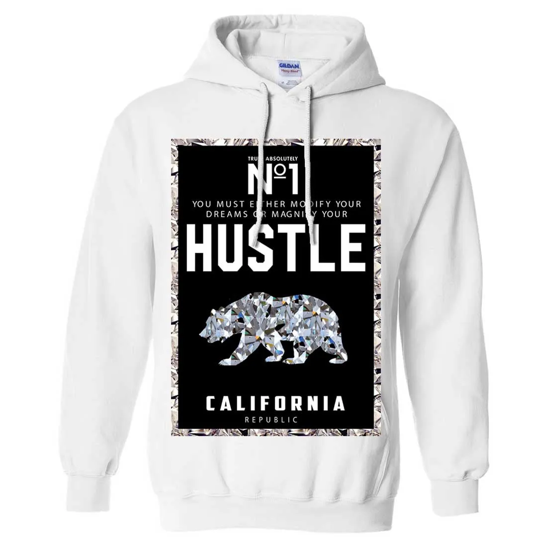 California Republic No. 1 Diamond Hustle Sweatshirt Hoodie