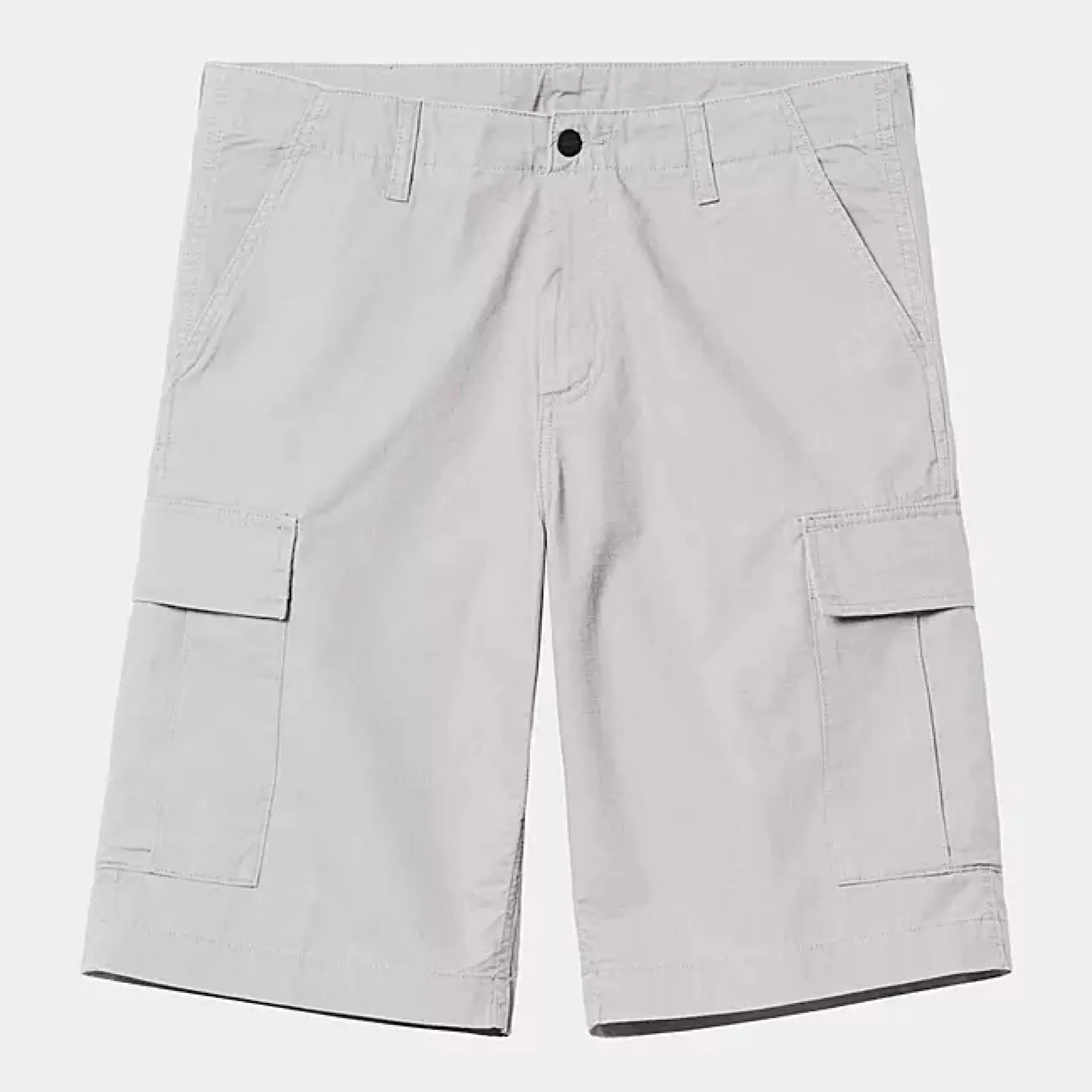 Carhartt WIP - Regular Cargo Short - Sonic Silver Rinsed