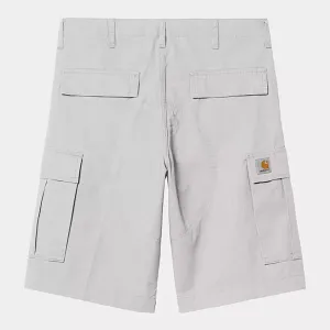 Carhartt WIP - Regular Cargo Short - Sonic Silver Rinsed