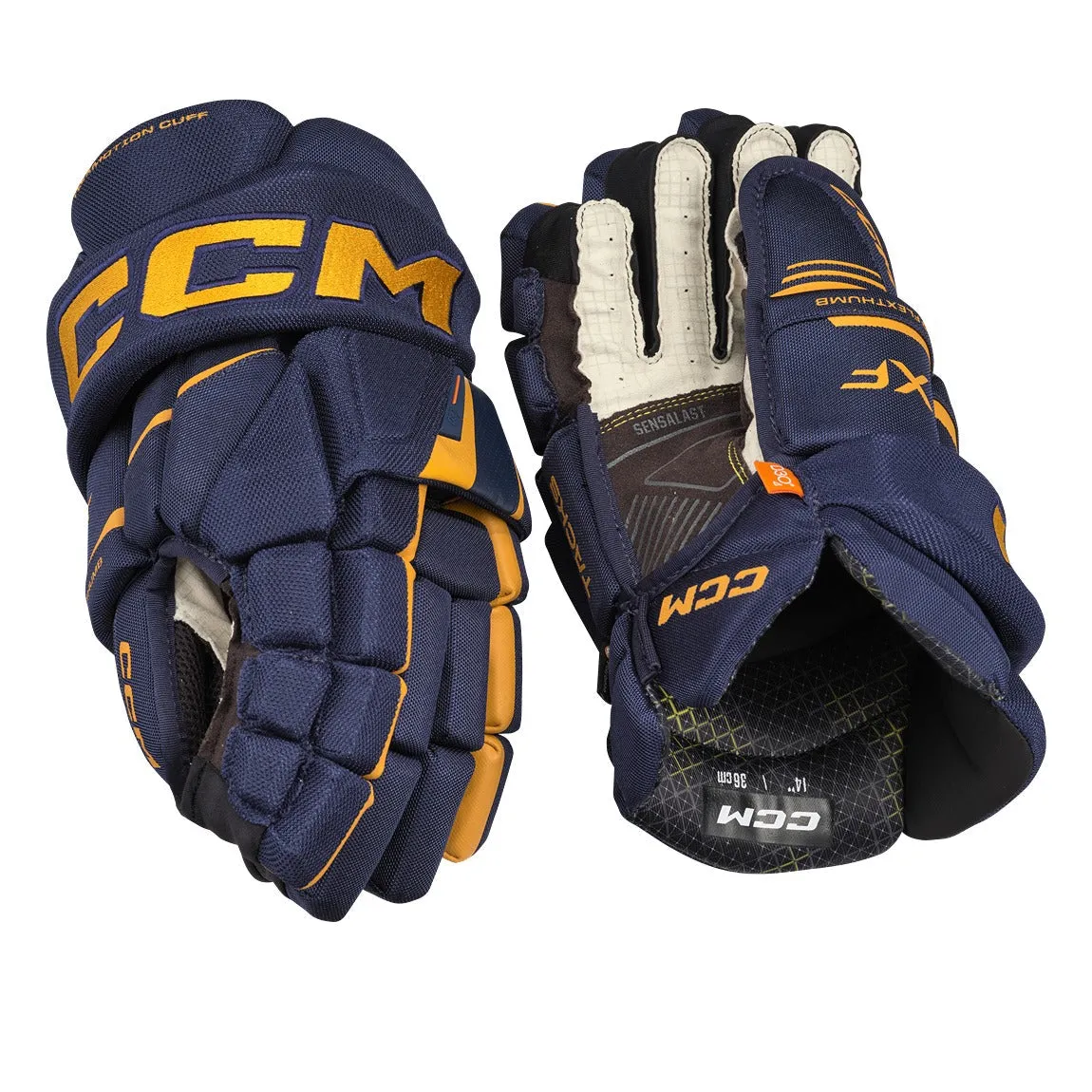 CCM Tacks XF Hockey Gloves - Junior