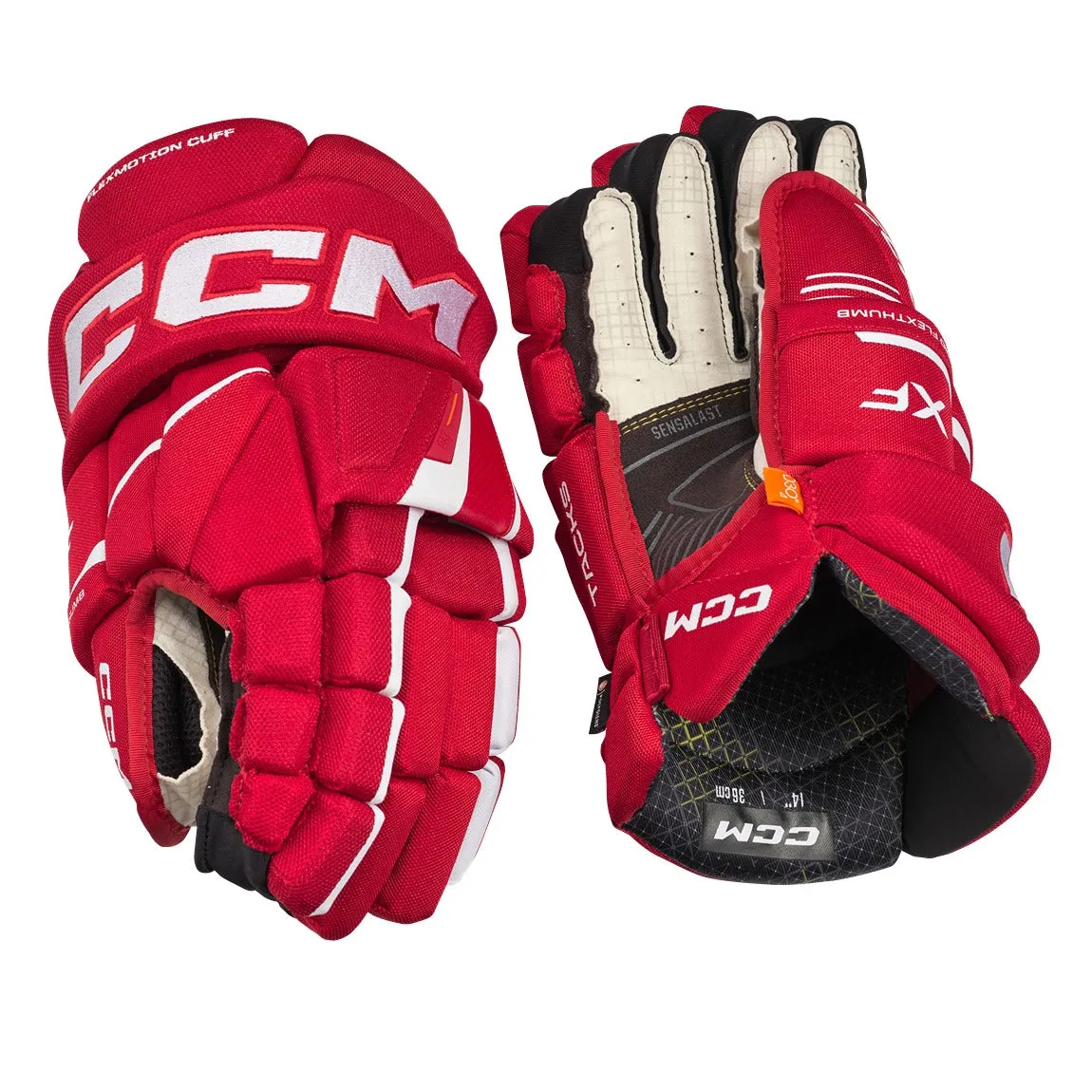 CCM Tacks XF Hockey Gloves - Junior