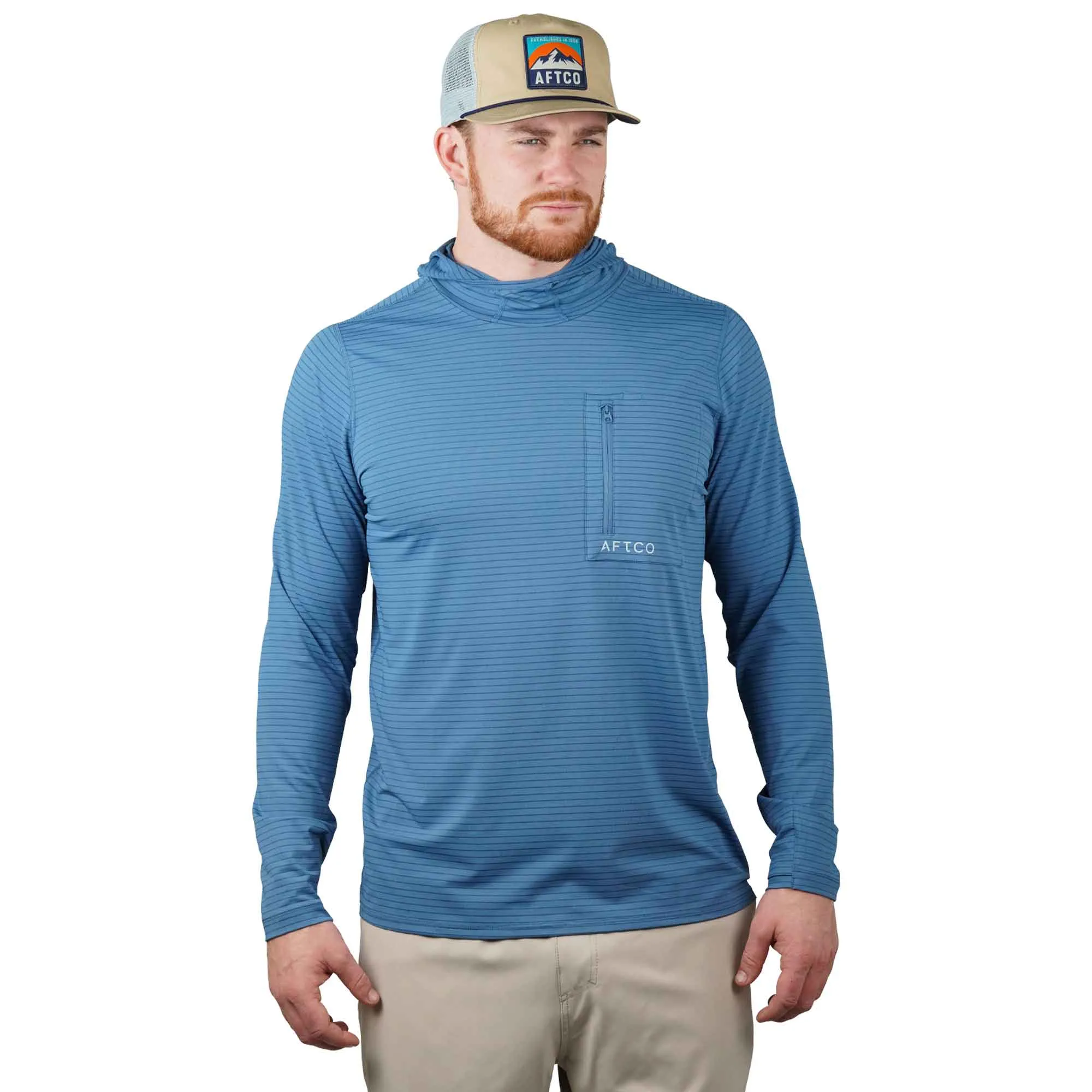 Channel Hooded Performance Shirt