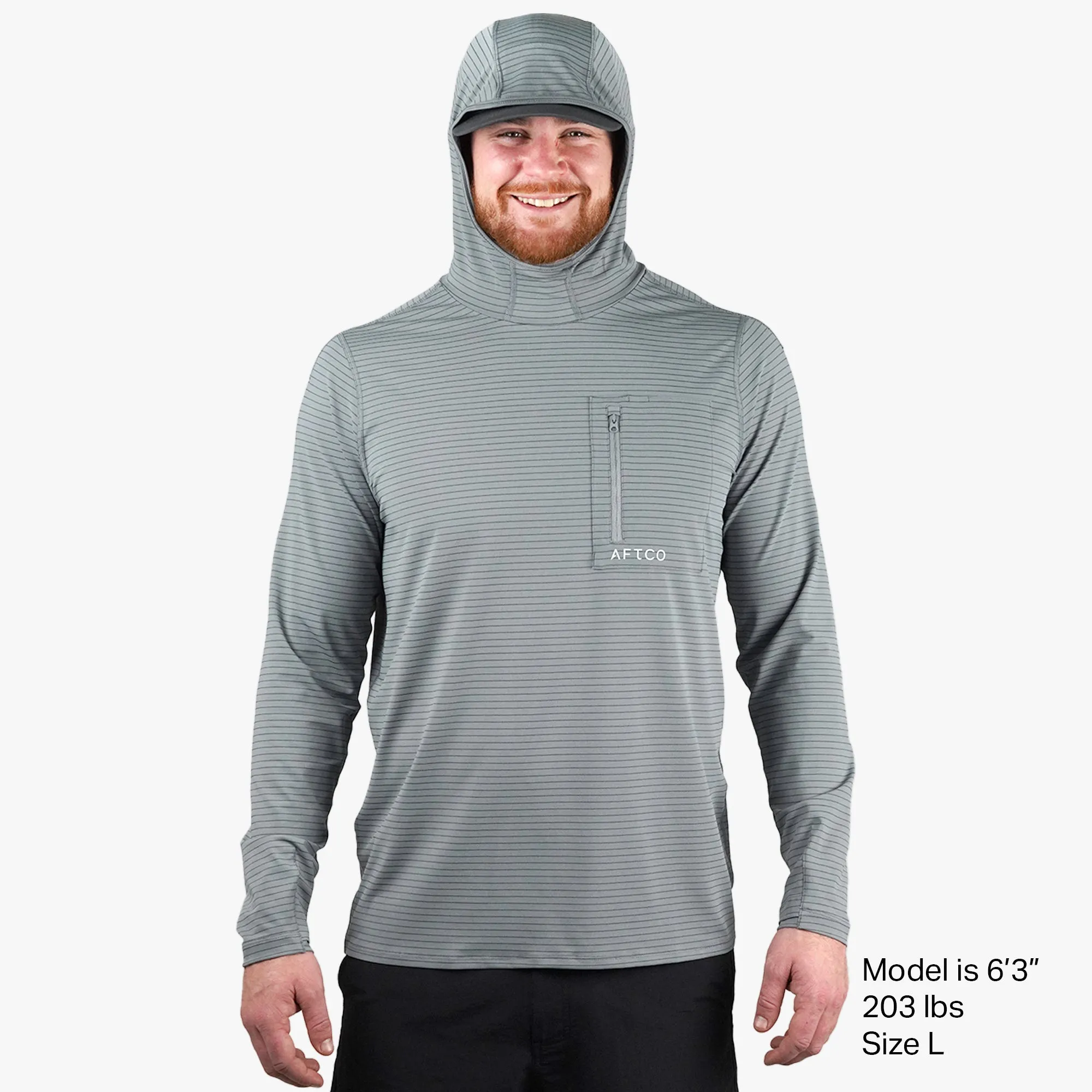 Channel Hooded Performance Shirt