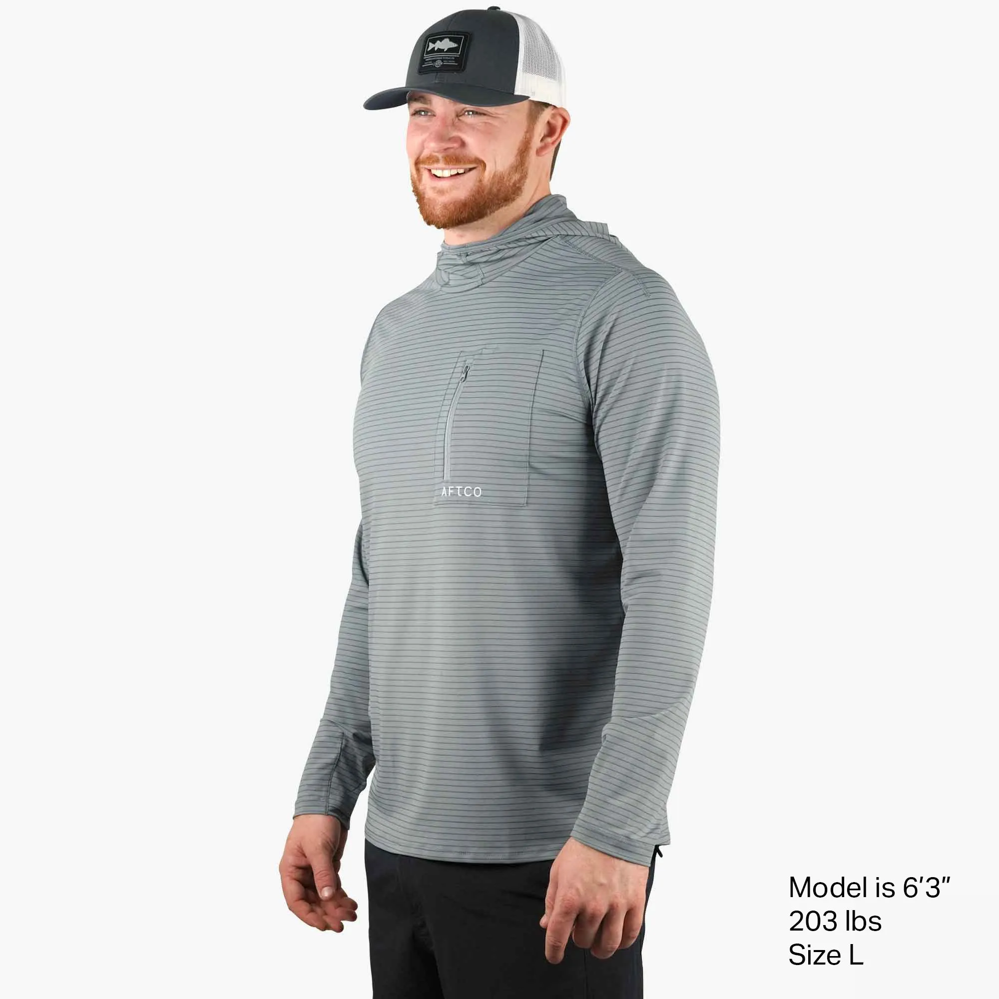 Channel Hooded Performance Shirt