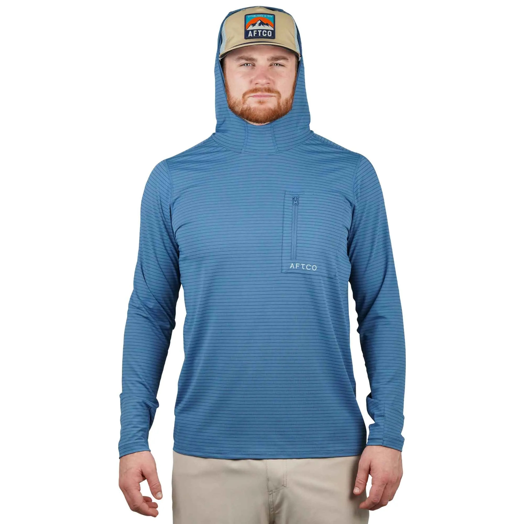 Channel Hooded Performance Shirt